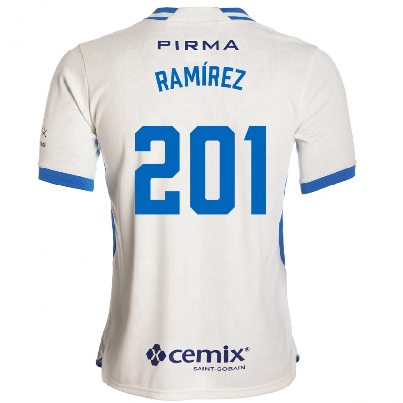 Danxen Damen Orlando Ramírez #201 Weiß Blau Rot Auswärtstrikot Trikot 2026/27 T-Shirt Österreich