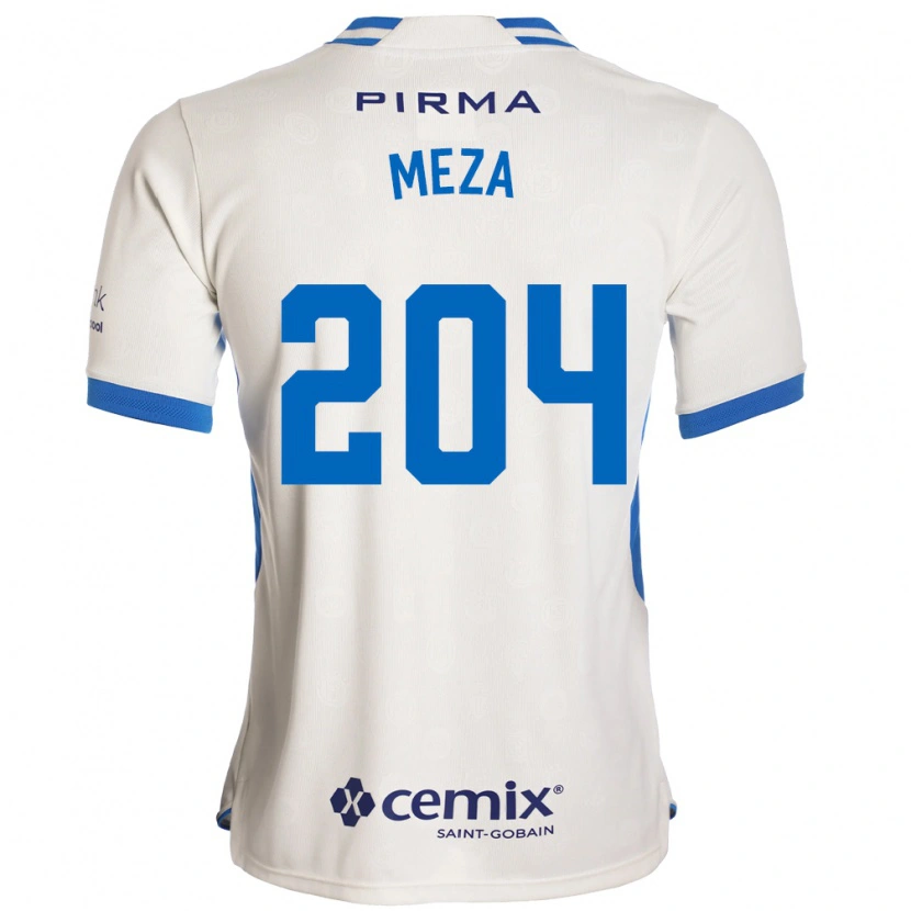 Danxen Damen Jonathan Meza #204 Weiß Blau Rot Auswärtstrikot Trikot 2026/27 T-Shirt Österreich
