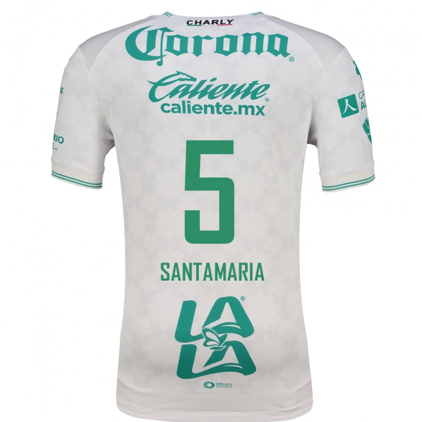 Danxen Damen Anderson Santamaría #5 Hellgrün Weiß Auswärtstrikot Trikot 2026/27 T-Shirt Österreich