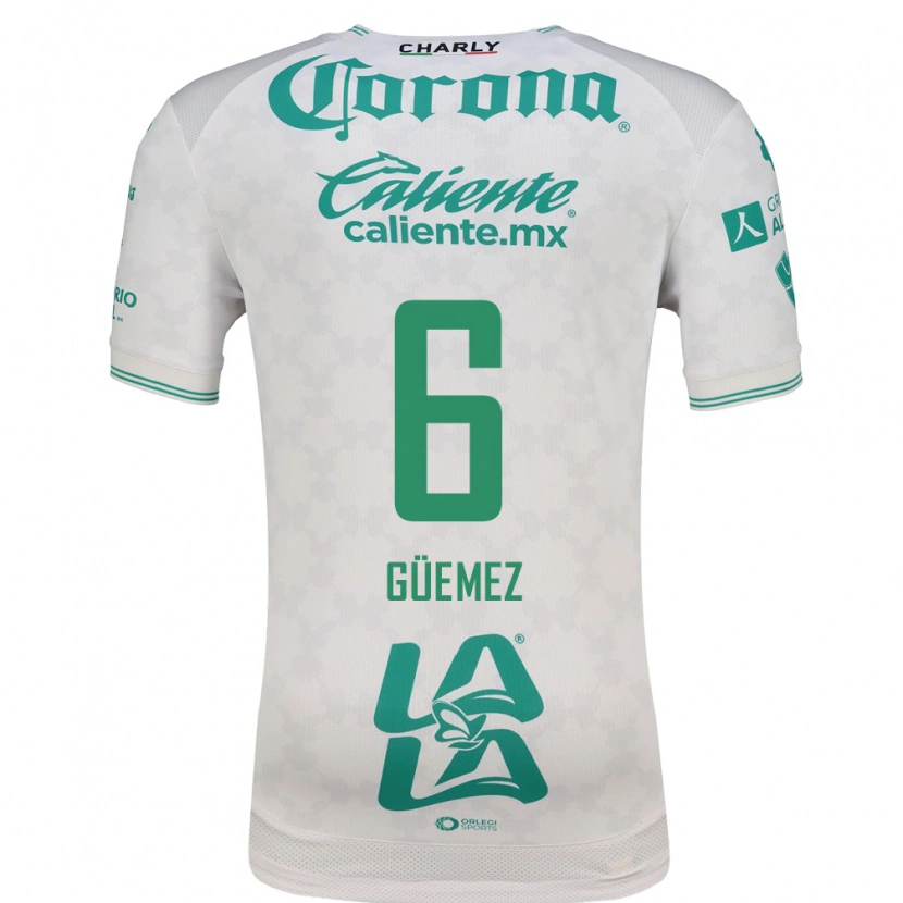Danxen Damen Javier Güemez #6 Hellgrün Weiß Auswärtstrikot Trikot 2026/27 T-Shirt Österreich