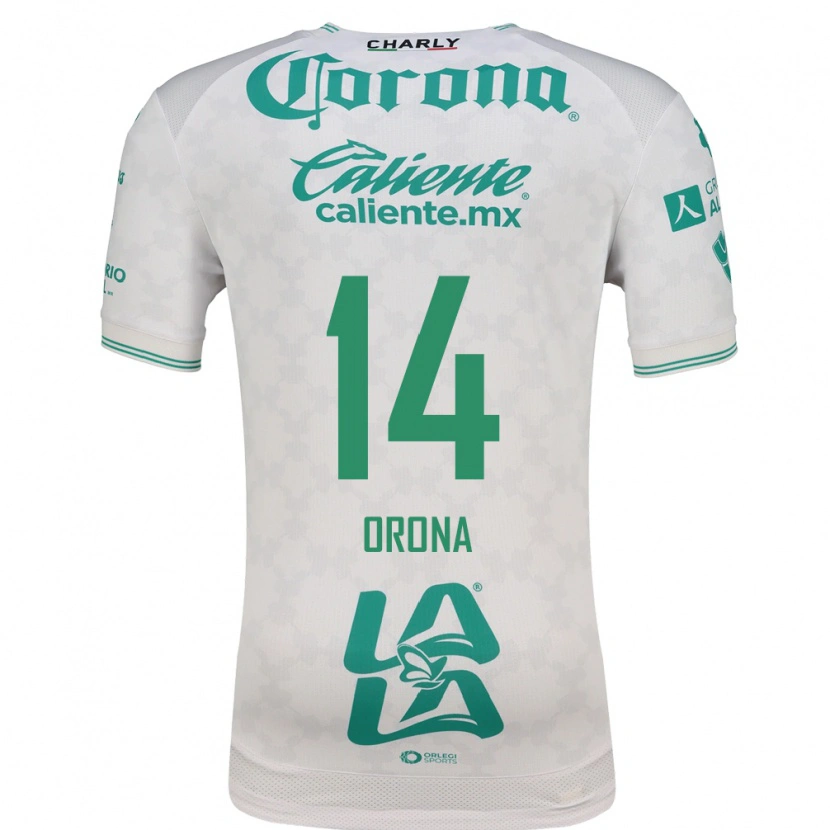Danxen Damen Efraín Orona #14 Hellgrün Weiß Auswärtstrikot Trikot 2026/27 T-Shirt Österreich