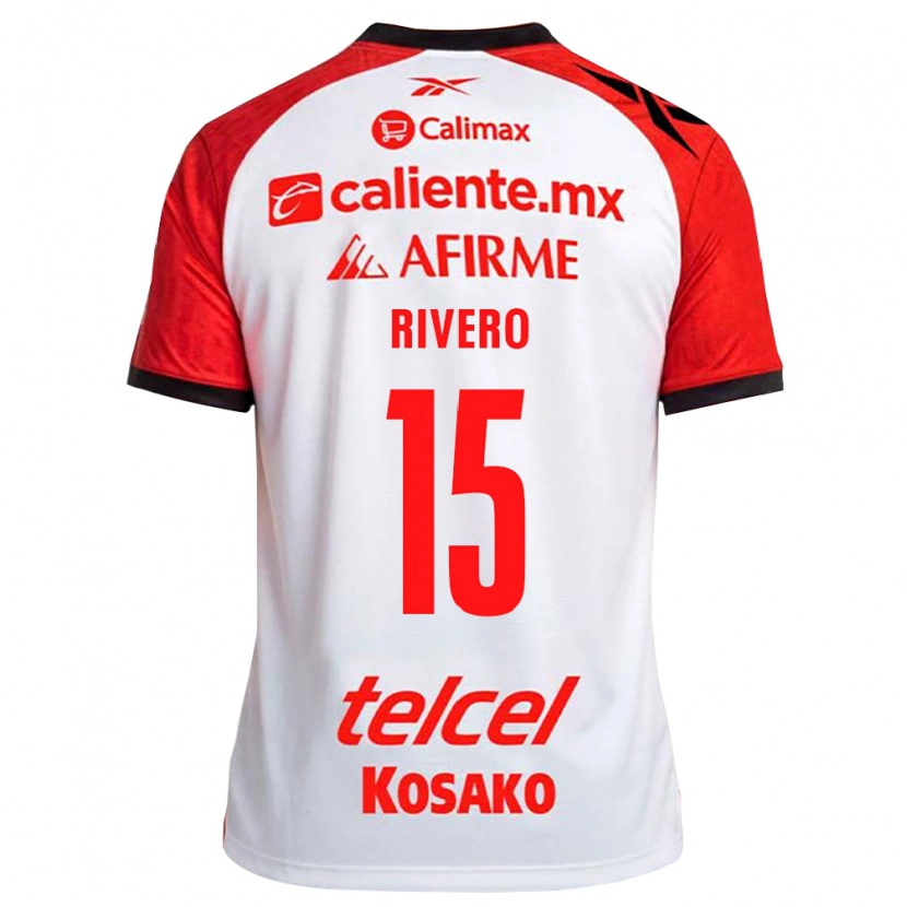 Danxen Damen Ignacio Rivero #15 Weiß Schwarz Rot Auswärtstrikot Trikot 2026/27 T-Shirt Österreich