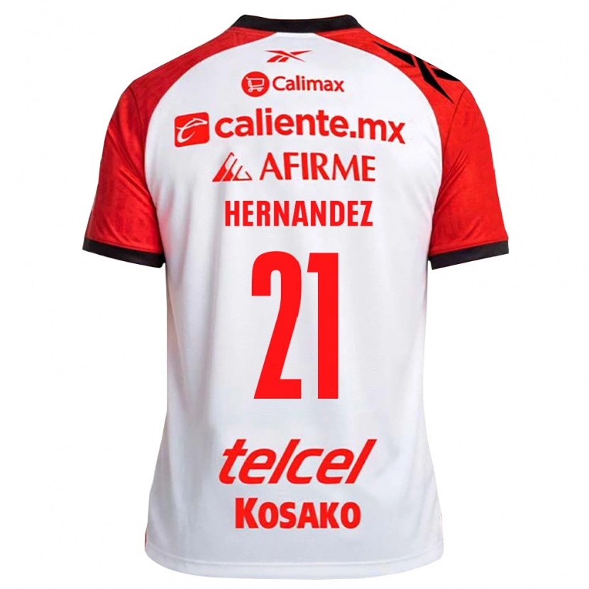 Danxen Damen Inglis Hernandez #21 Weiß Schwarz Rot Auswärtstrikot Trikot 2026/27 T-Shirt Österreich