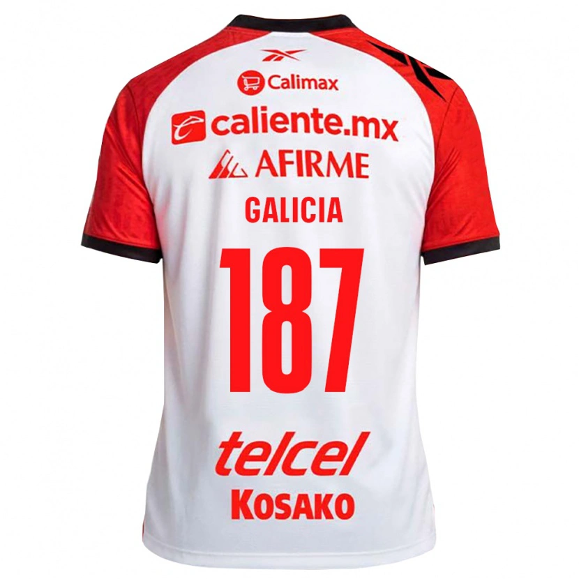 Danxen Damen Carlos Galicia #187 Weiß Schwarz Rot Auswärtstrikot Trikot 2026/27 T-Shirt Österreich
