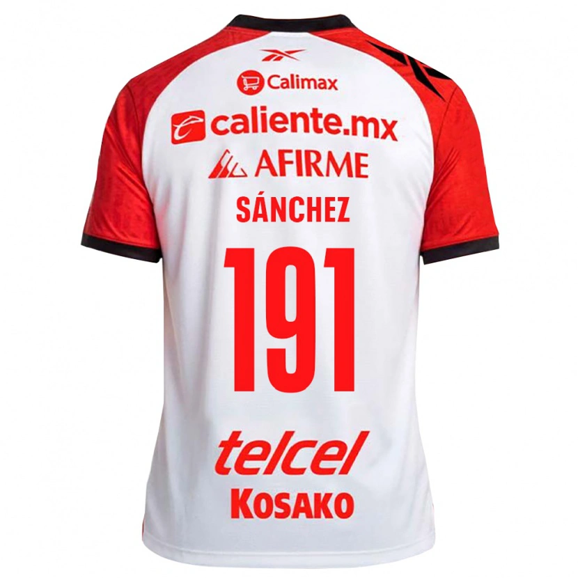 Danxen Damen Diego Sánchez #191 Weiß Schwarz Rot Auswärtstrikot Trikot 2026/27 T-Shirt Österreich