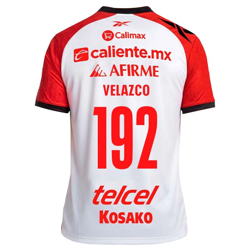 Danxen Damen Emiliano Velazco #192 Weiß Schwarz Rot Auswärtstrikot Trikot 2026/27 T-Shirt Österreich