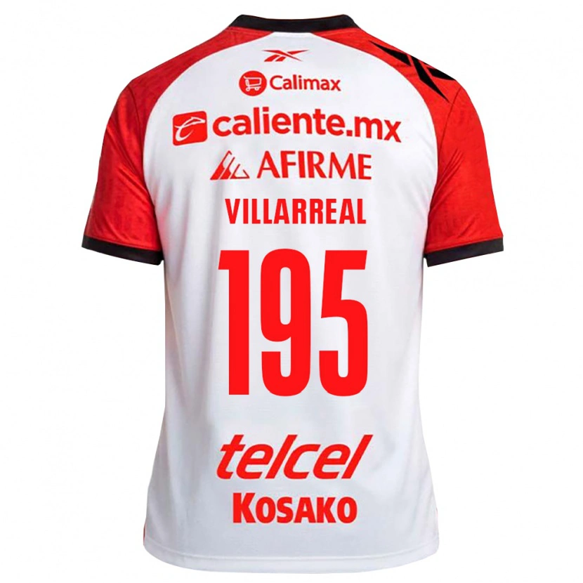 Danxen Damen Óscar Villarreal #195 Weiß Schwarz Rot Auswärtstrikot Trikot 2026/27 T-Shirt Österreich