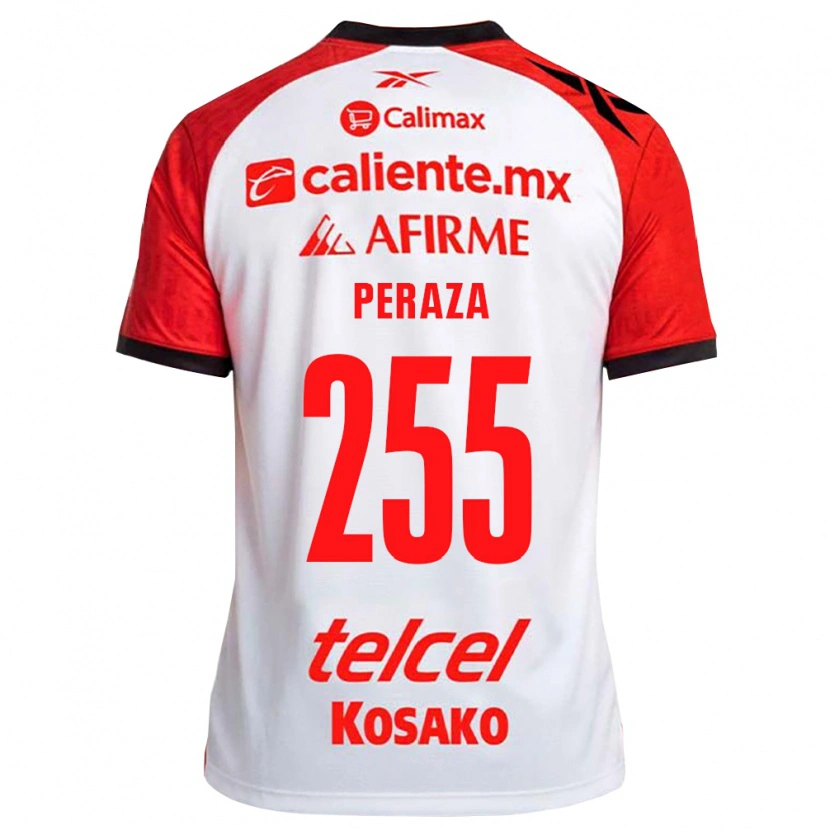 Danxen Damen Daniel Peraza #255 Weiß Schwarz Rot Auswärtstrikot Trikot 2026/27 T-Shirt Österreich