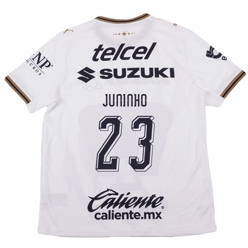 Danxen Damen Juninho #23 Weiß Schwarz Braun Auswärtstrikot Trikot 2026/27 T-Shirt Österreich