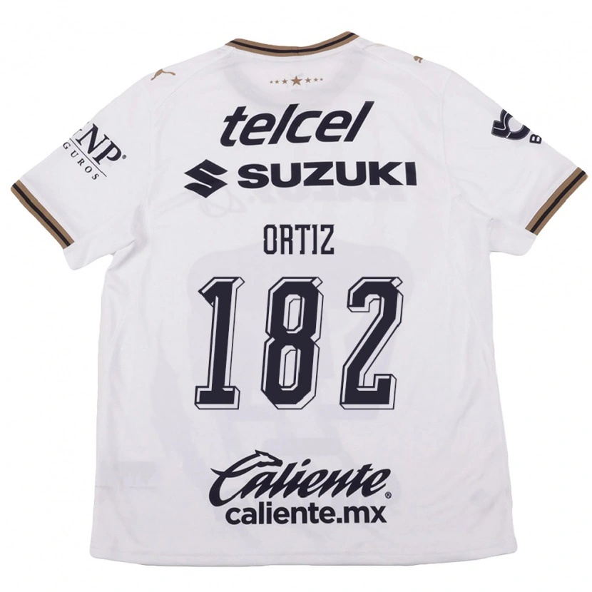 Danxen Damen Jorge Ortiz #182 Weiß Schwarz Braun Auswärtstrikot Trikot 2026/27 T-Shirt Österreich