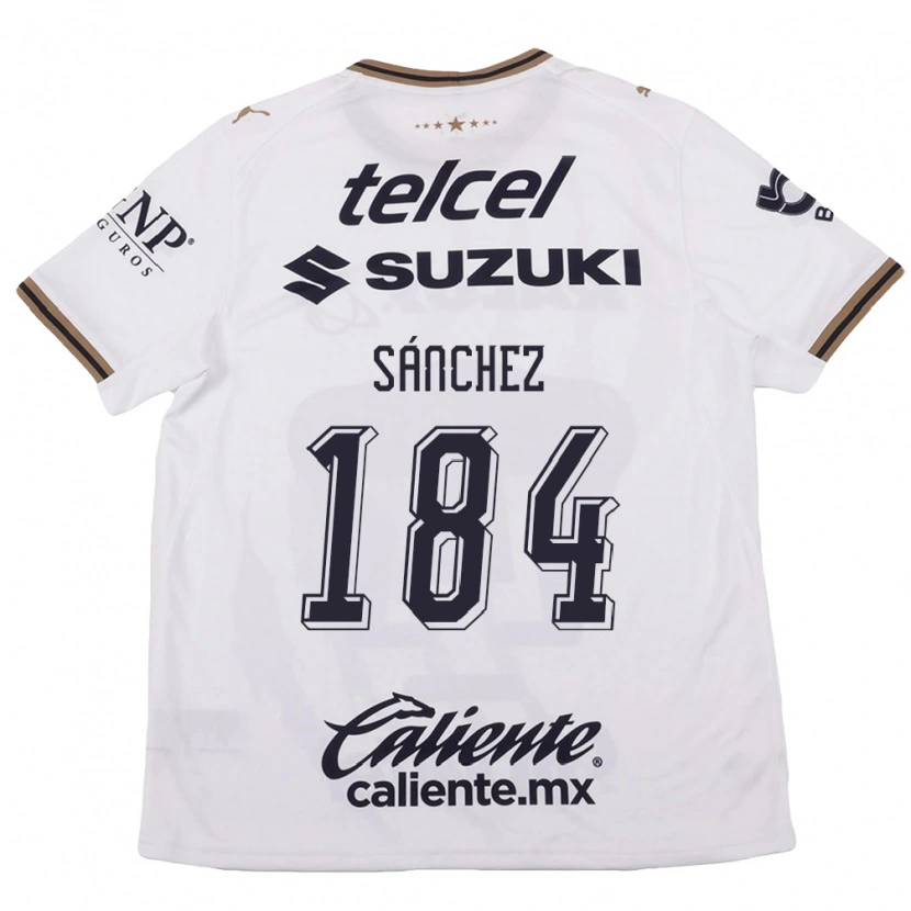 Danxen Damen Manuel Sánchez #184 Weiß Schwarz Braun Auswärtstrikot Trikot 2026/27 T-Shirt Österreich