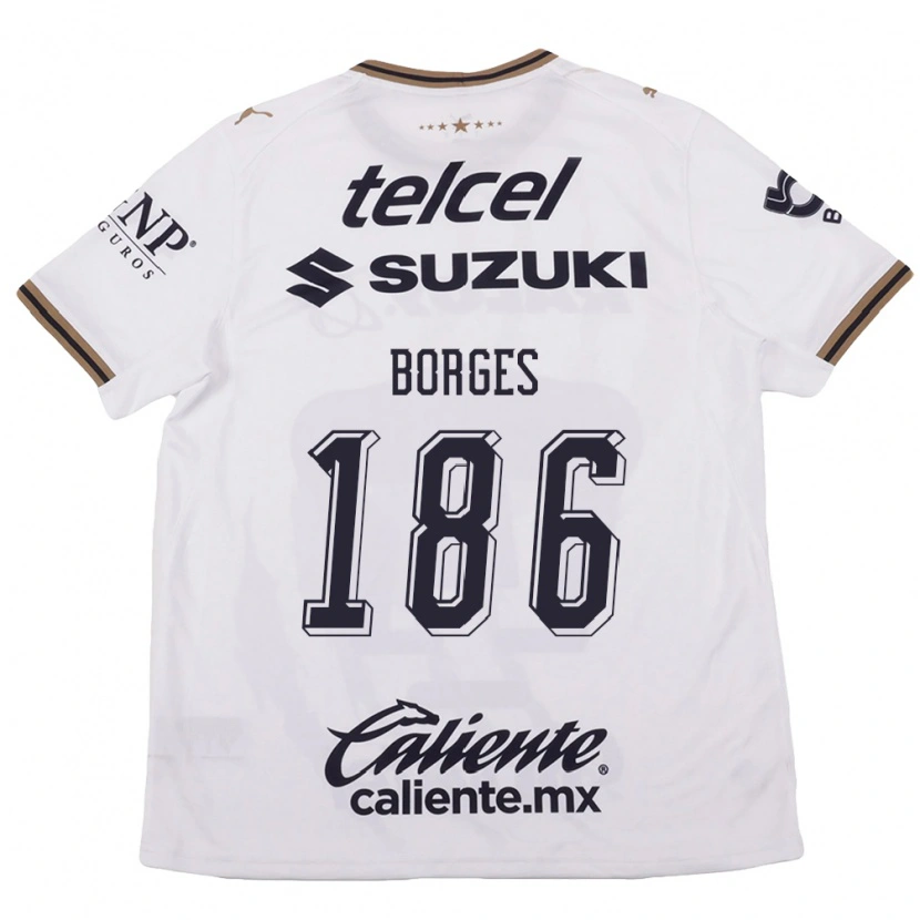 Danxen Damen Kevin Borges #186 Weiß Schwarz Braun Auswärtstrikot Trikot 2026/27 T-Shirt Österreich