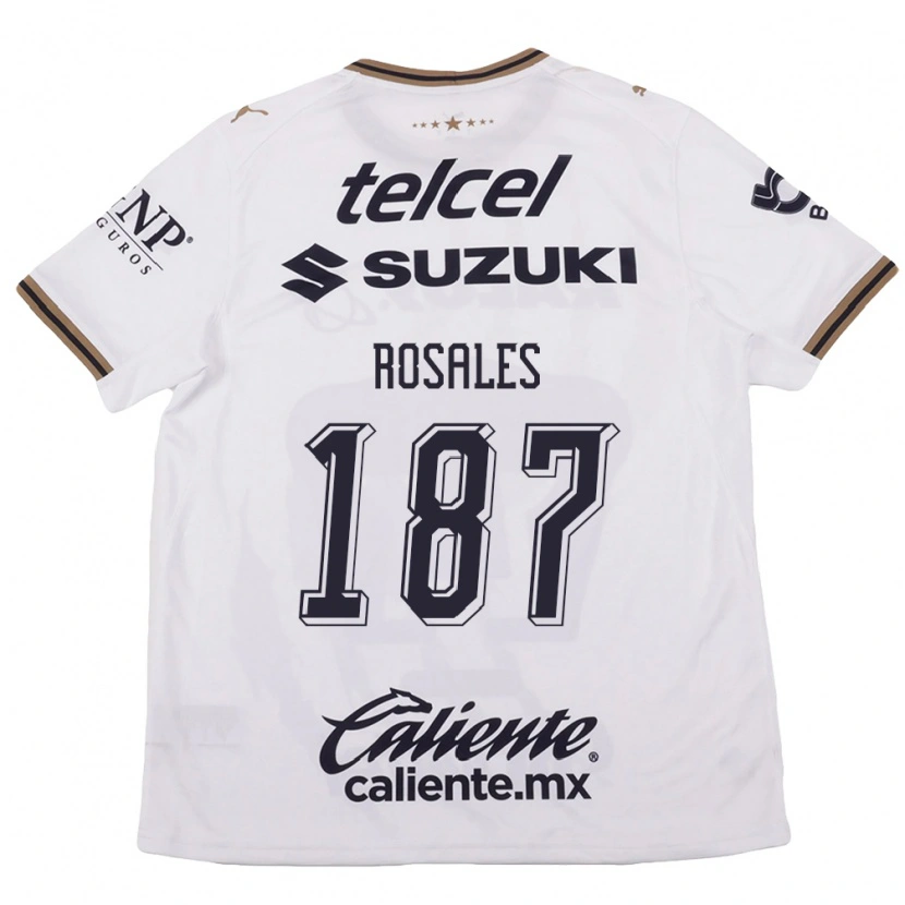Danxen Damen Alonso Rosales #187 Weiß Schwarz Braun Auswärtstrikot Trikot 2026/27 T-Shirt Österreich