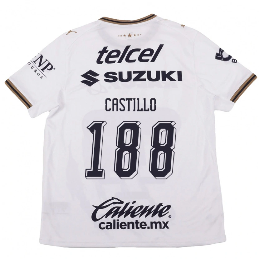 Danxen Damen Christian Castillo #188 Weiß Schwarz Braun Auswärtstrikot Trikot 2026/27 T-Shirt Österreich