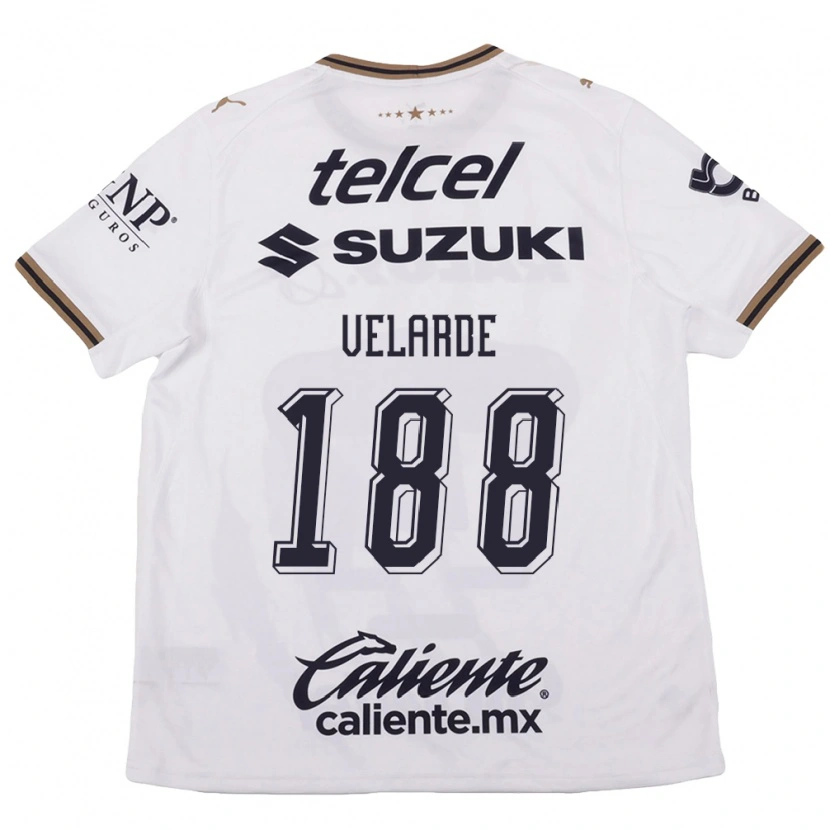 Danxen Damen Andrés Velarde #188 Weiß Schwarz Braun Auswärtstrikot Trikot 2026/27 T-Shirt Österreich