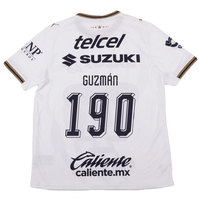 Danxen Damen Héctor Guzmán #190 Weiß Schwarz Braun Auswärtstrikot Trikot 2026/27 T-Shirt Österreich