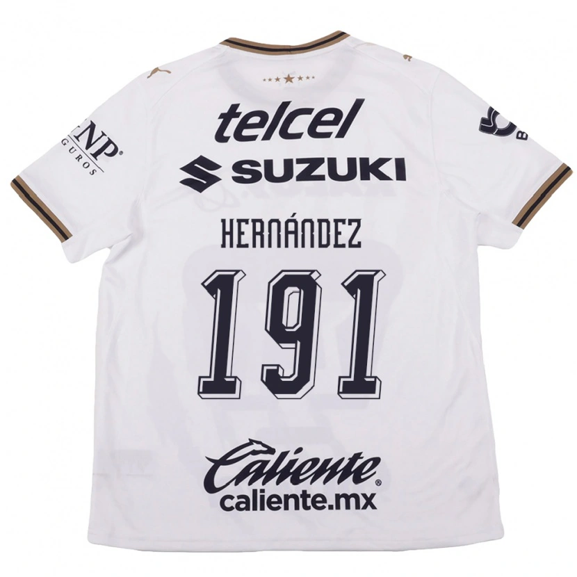 Danxen Damen Marco Hernández #191 Weiß Schwarz Braun Auswärtstrikot Trikot 2026/27 T-Shirt Österreich