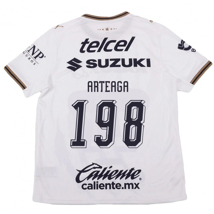 Danxen Damen Edwin Arteaga #198 Weiß Schwarz Braun Auswärtstrikot Trikot 2026/27 T-Shirt Österreich