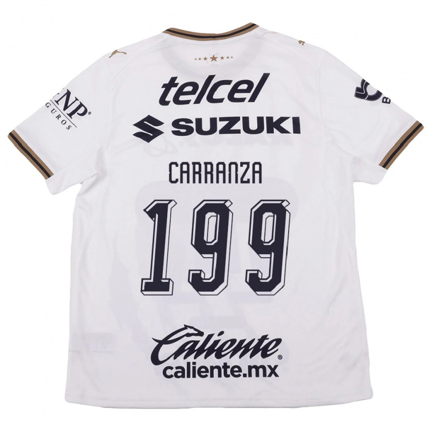 Danxen Damen Kléber Carranza #199 Weiß Schwarz Braun Auswärtstrikot Trikot 2026/27 T-Shirt Österreich