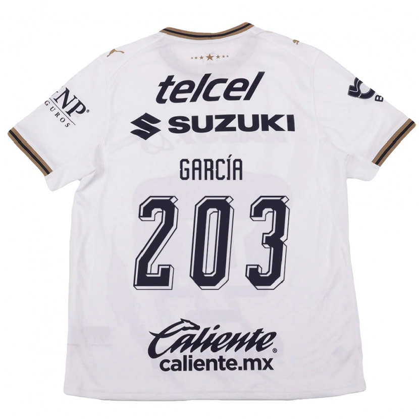 Danxen Damen Stanley García #203 Weiß Schwarz Braun Auswärtstrikot Trikot 2026/27 T-Shirt Österreich