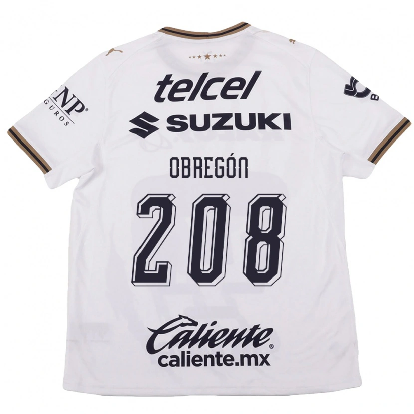 Danxen Damen Jaime Obregón #208 Weiß Schwarz Braun Auswärtstrikot Trikot 2026/27 T-Shirt Österreich