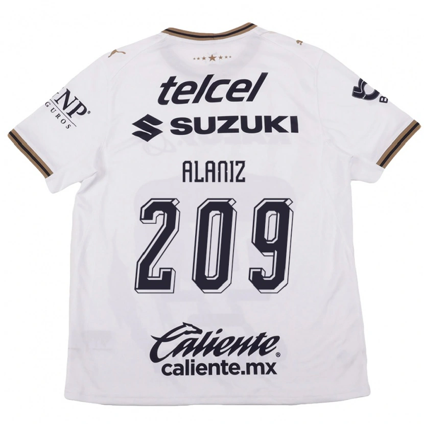 Danxen Damen Jorge Alaniz #209 Weiß Schwarz Braun Auswärtstrikot Trikot 2026/27 T-Shirt Österreich