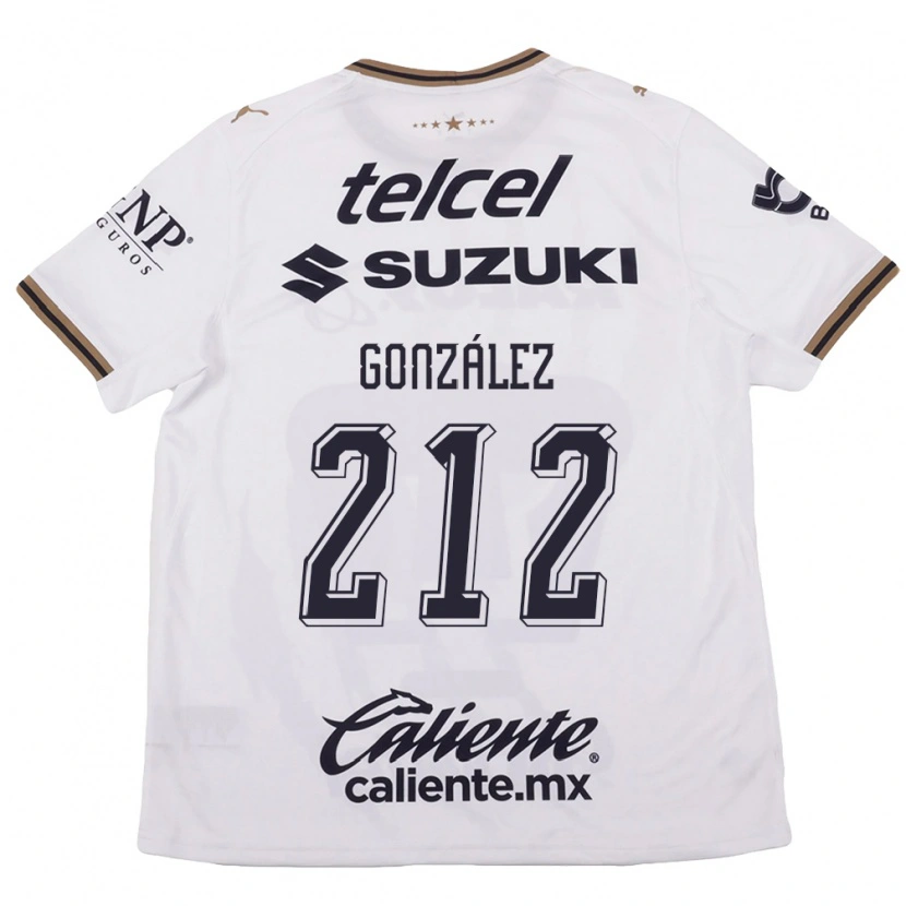 Danxen Damen José González #212 Weiß Schwarz Braun Auswärtstrikot Trikot 2026/27 T-Shirt Österreich