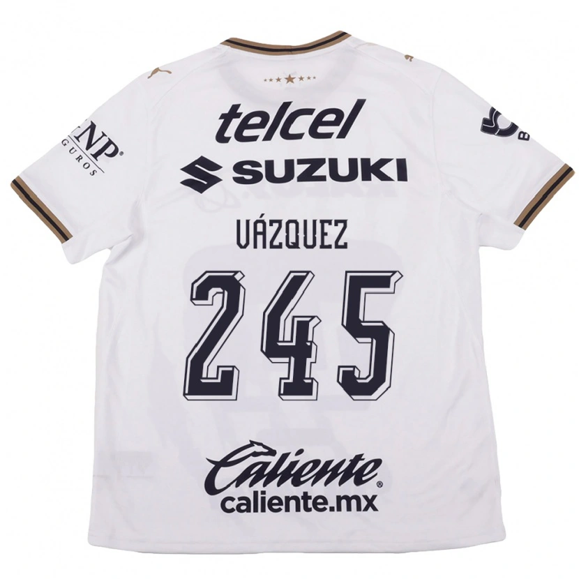 Danxen Damen Austin Vázquez #245 Weiß Schwarz Braun Auswärtstrikot Trikot 2026/27 T-Shirt Österreich