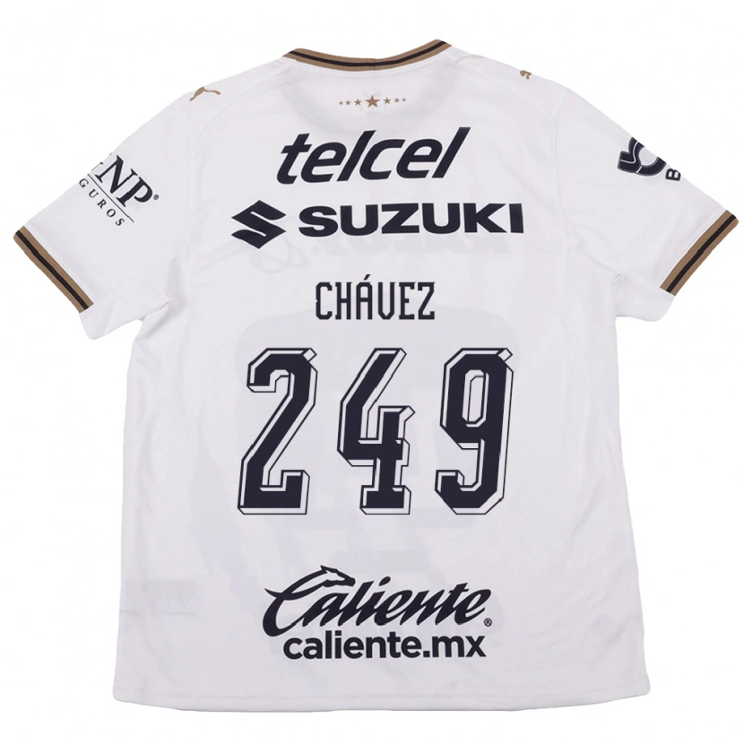 Danxen Damen José Chávez #249 Weiß Schwarz Braun Auswärtstrikot Trikot 2026/27 T-Shirt Österreich