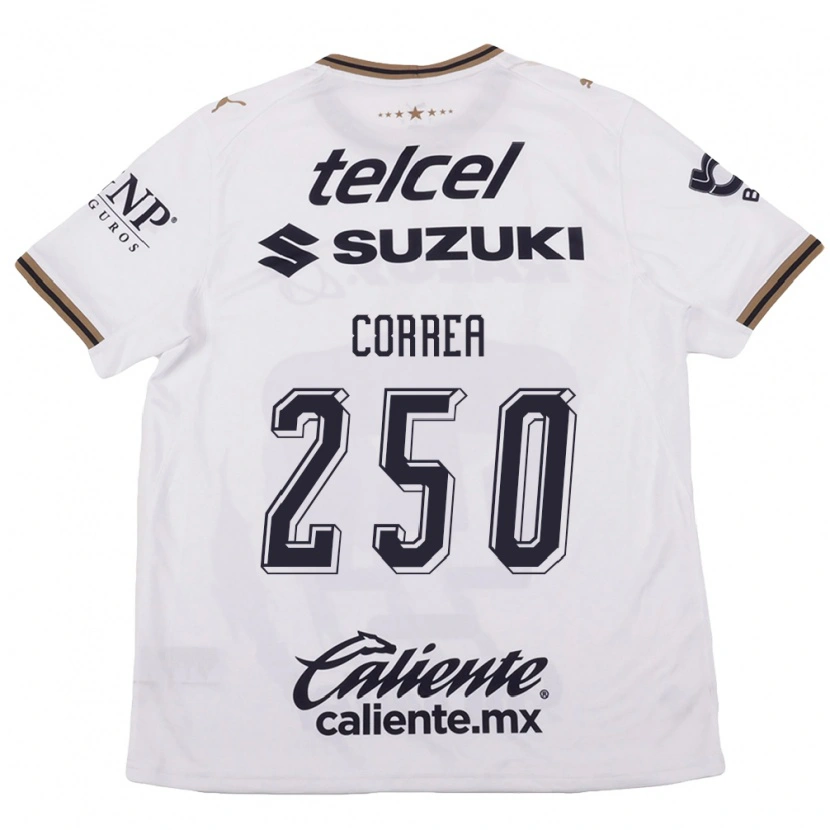 Danxen Damen Andrés Correa #250 Weiß Schwarz Braun Auswärtstrikot Trikot 2026/27 T-Shirt Österreich