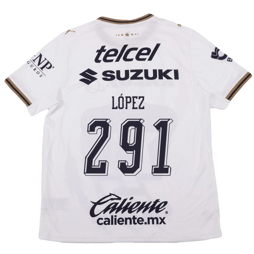 Danxen Damen Javier López #291 Weiß Schwarz Braun Auswärtstrikot Trikot 2026/27 T-Shirt Österreich