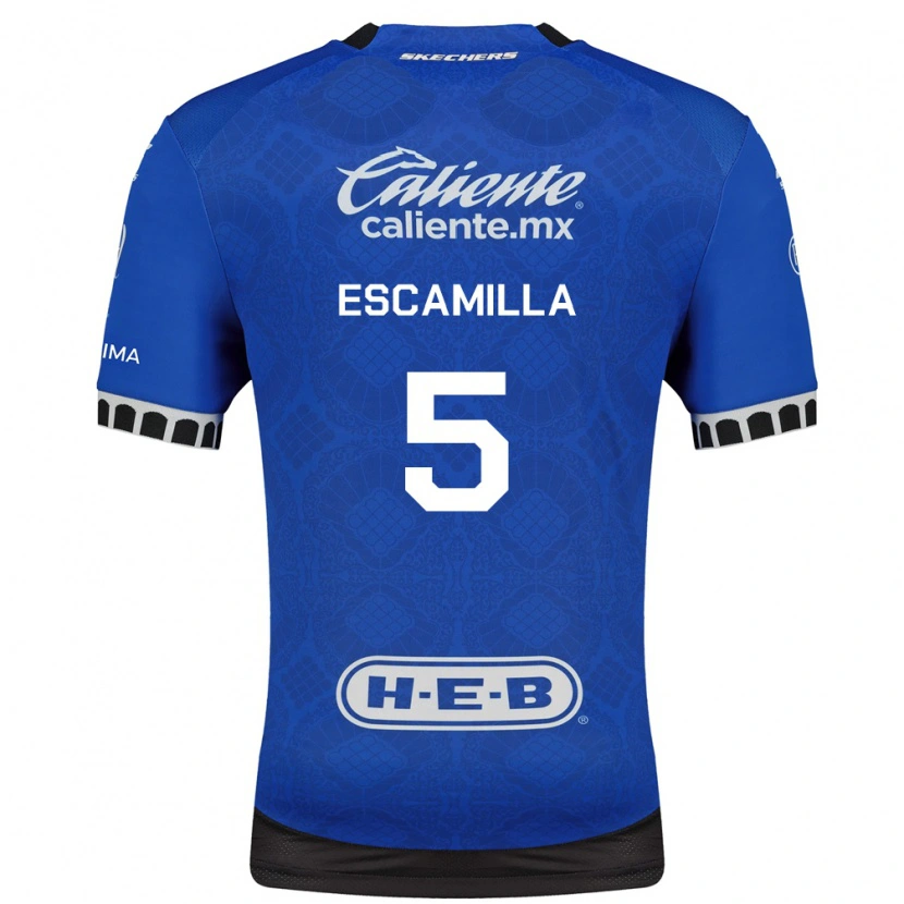 Danxen Damen Kevin Escamilla #5 Königsblau Weiß Schwarz Auswärtstrikot Trikot 2026/27 T-Shirt Österreich