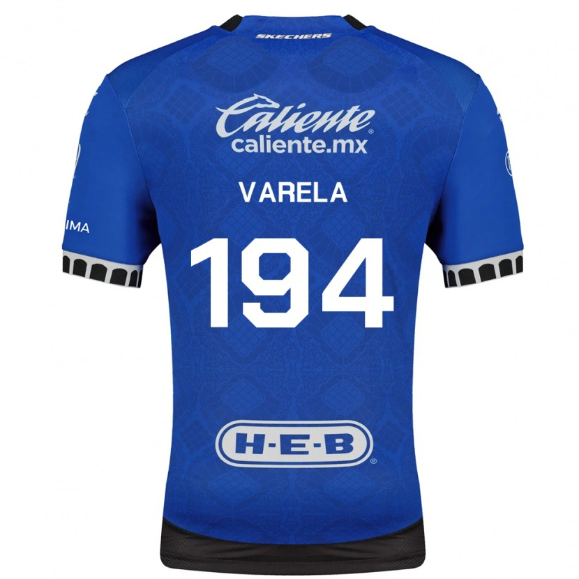 Danxen Damen José Varela #194 Königsblau Weiß Schwarz Auswärtstrikot Trikot 2026/27 T-Shirt Österreich