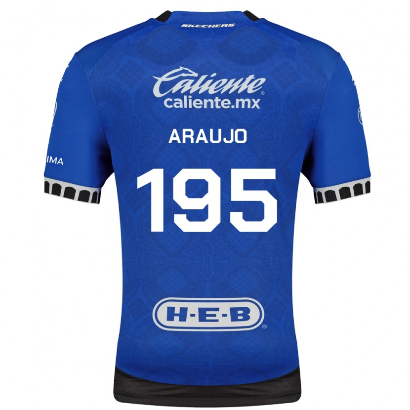 Danxen Damen Diego Araujo #195 Königsblau Weiß Schwarz Auswärtstrikot Trikot 2026/27 T-Shirt Österreich