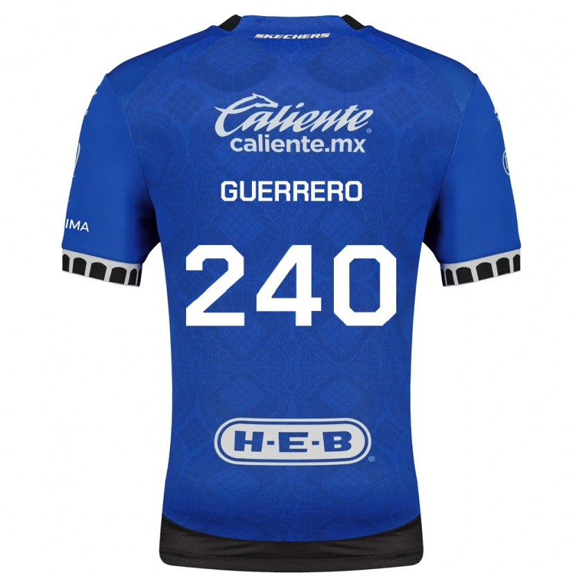 Danxen Damen Tlaloc Guerrero #240 Königsblau Weiß Schwarz Auswärtstrikot Trikot 2026/27 T-Shirt Österreich