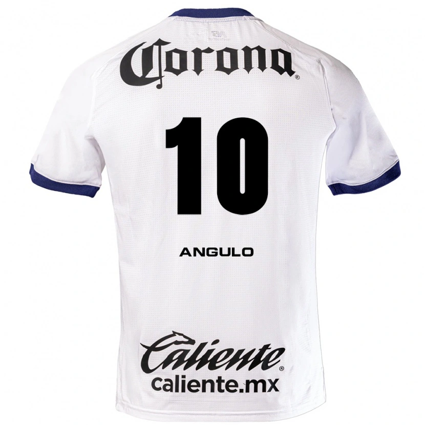 Danxen Damen Jesús Angulo #10 Weiß Blau Schwarz Auswärtstrikot Trikot 2026/27 T-Shirt Österreich