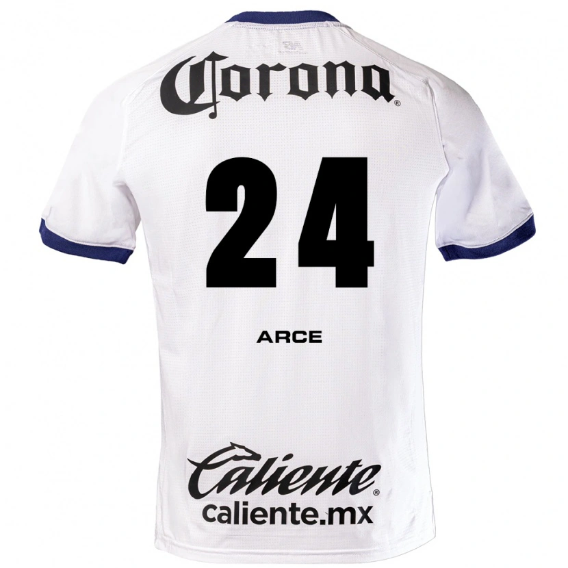Danxen Damen Fernando Arce #24 Weiß Blau Schwarz Auswärtstrikot Trikot 2026/27 T-Shirt Österreich