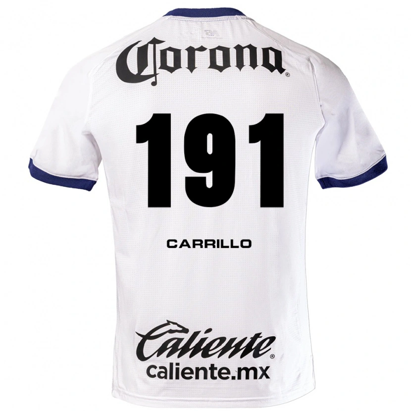 Danxen Damen Carlos Carrillo #191 Weiß Blau Schwarz Auswärtstrikot Trikot 2026/27 T-Shirt Österreich