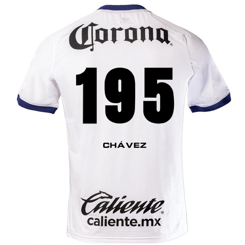 Danxen Damen Ángel Chávez #195 Weiß Blau Schwarz Auswärtstrikot Trikot 2026/27 T-Shirt Österreich