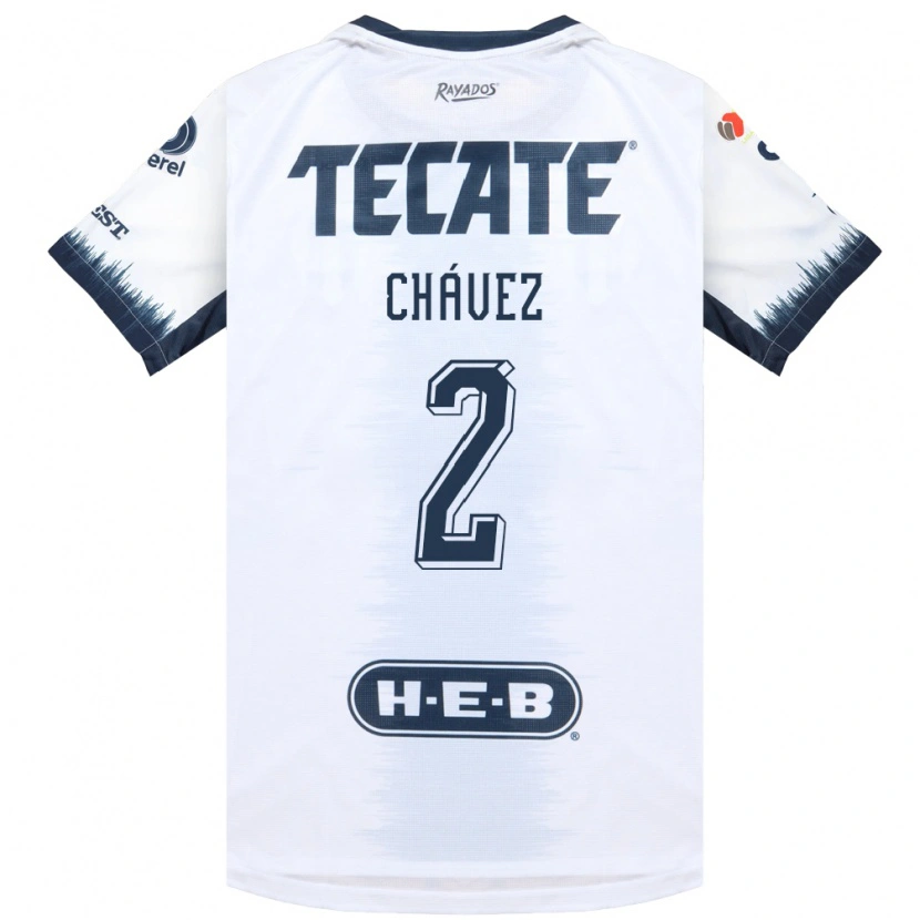 Danxen Damen Ricardo Chávez #2 Weiß Tintenblau Rot Auswärtstrikot Trikot 2026/27 T-Shirt Österreich