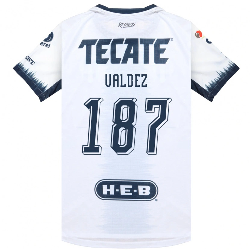 Danxen Damen Érick Valdez #187 Weiß Tintenblau Rot Auswärtstrikot Trikot 2026/27 T-Shirt Österreich