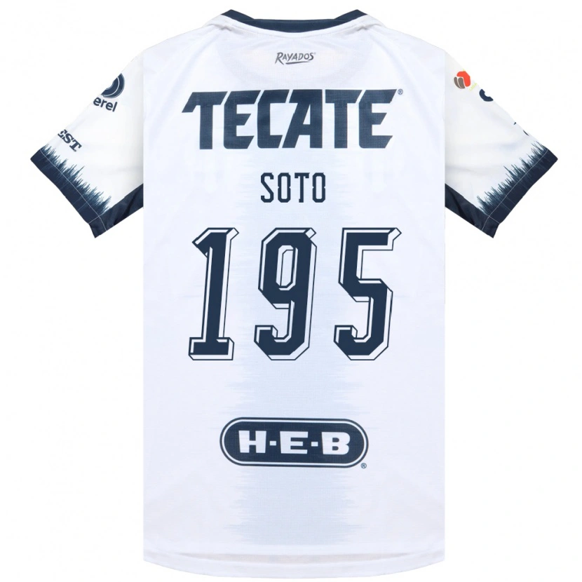 Danxen Damen Óscar Soto #195 Weiß Tintenblau Rot Auswärtstrikot Trikot 2026/27 T-Shirt Österreich