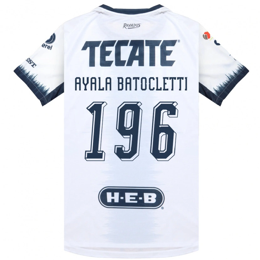 Danxen Damen Nahuel Ayala Batocletti #196 Weiß Tintenblau Rot Auswärtstrikot Trikot 2026/27 T-Shirt Österreich