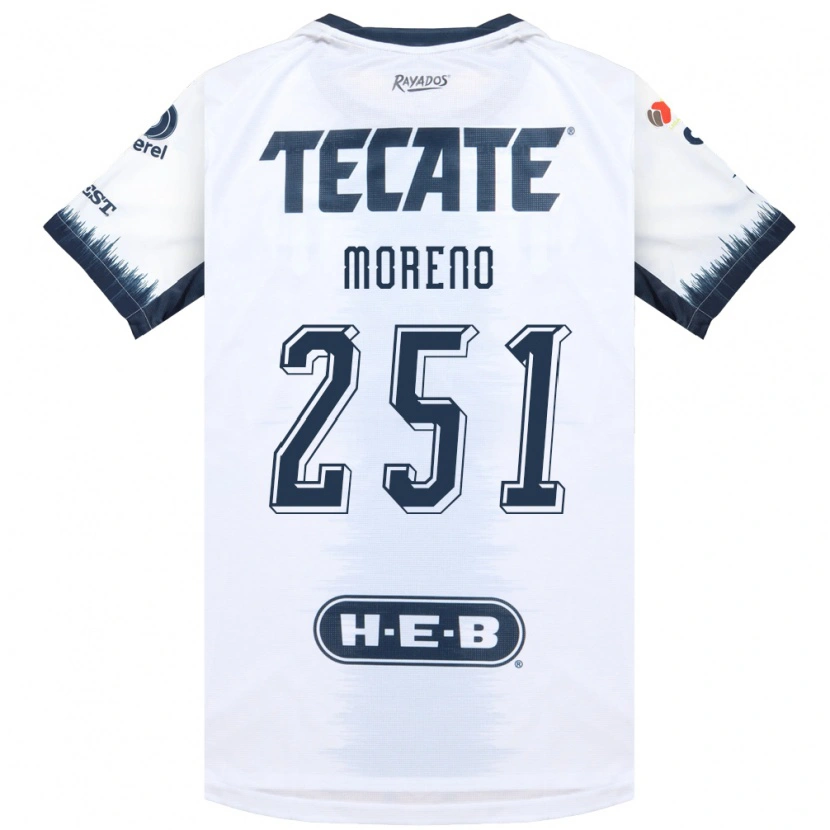 Danxen Damen Josué Moreno #251 Weiß Tintenblau Rot Auswärtstrikot Trikot 2026/27 T-Shirt Österreich