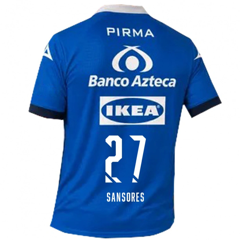 Danxen Damen Miguel Sansores #27 Blau Weiß Auswärtstrikot Trikot 2026/27 T-Shirt Österreich