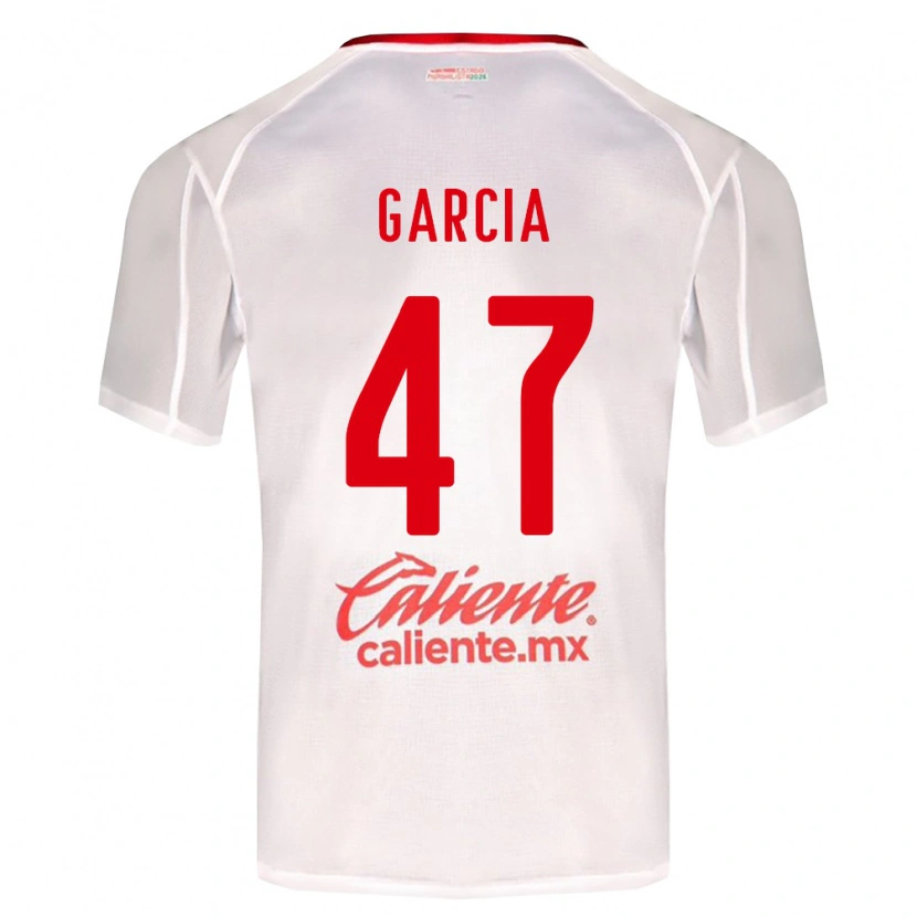 Danxen Damen Gael García #47 Weiß Grün Rot Auswärtstrikot Trikot 2026/27 T-Shirt Österreich
