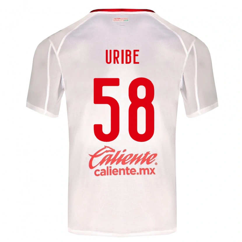 Danxen Damen Juan Uribe #58 Weiß Grün Rot Auswärtstrikot Trikot 2026/27 T-Shirt Österreich