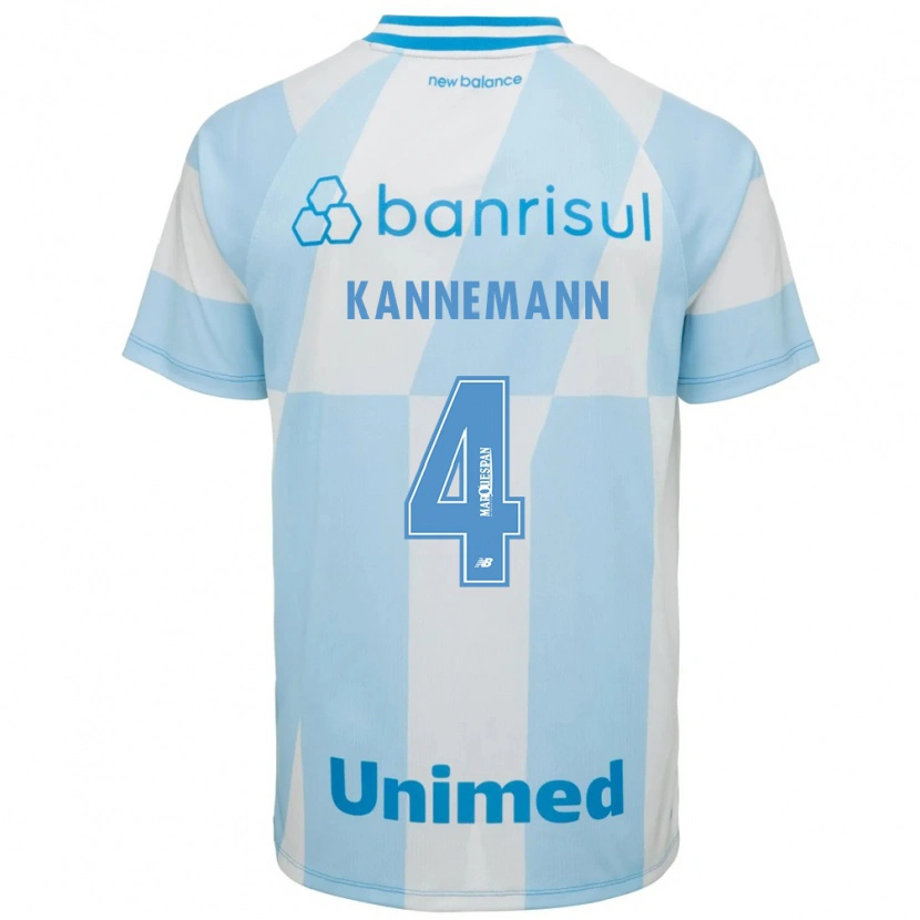 Danxen Damen Walter Kannemann #4 Hellblau Weiß Auswärtstrikot Trikot 2026/27 T-Shirt Österreich