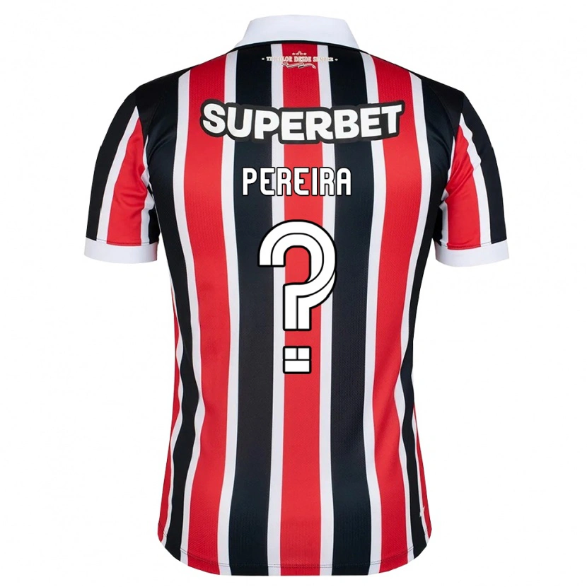 Danxen Damen Nicolas Pereira #0 Rot Weiß Schwarz Auswärtstrikot Trikot 2026/27 T-Shirt Österreich