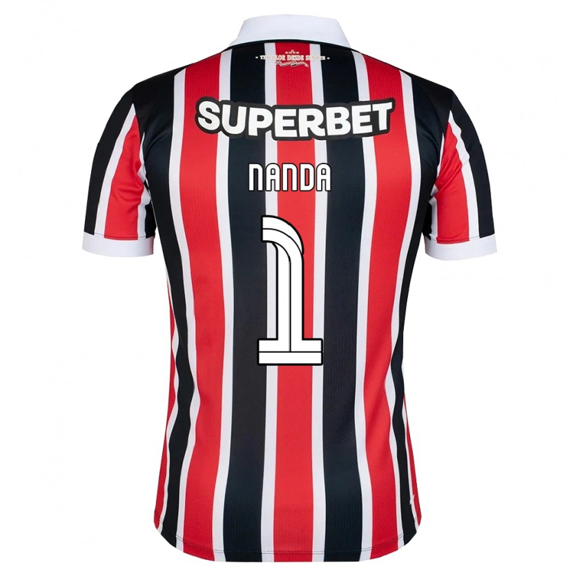 Danxen Damen Nanda #1 Rot Weiß Schwarz Auswärtstrikot Trikot 2026/27 T-Shirt Österreich